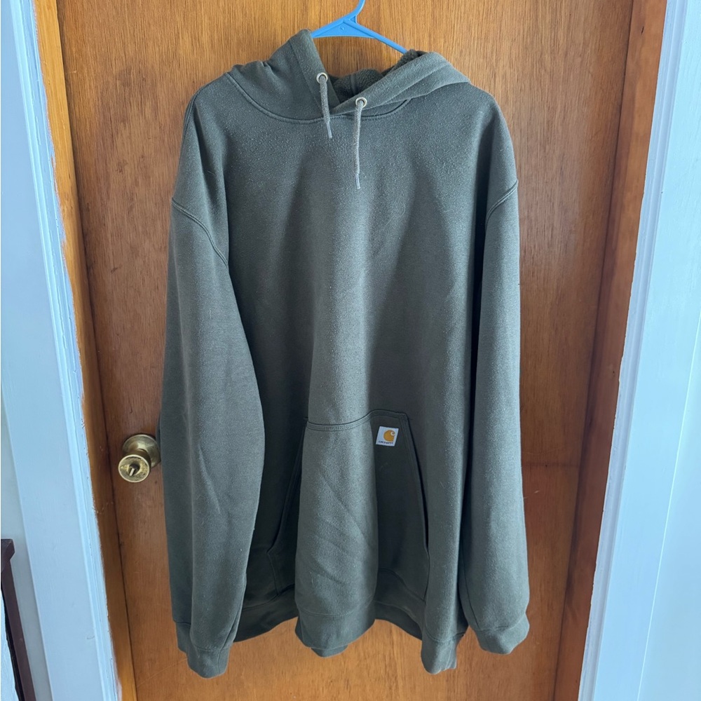 Carhartt Olive Loose Fit Sweatshirt